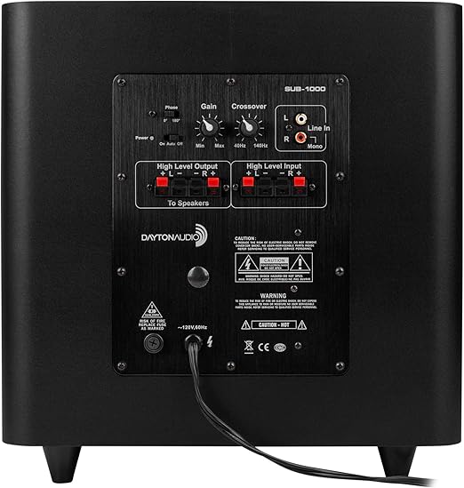 dayton audio 10 subwoofer