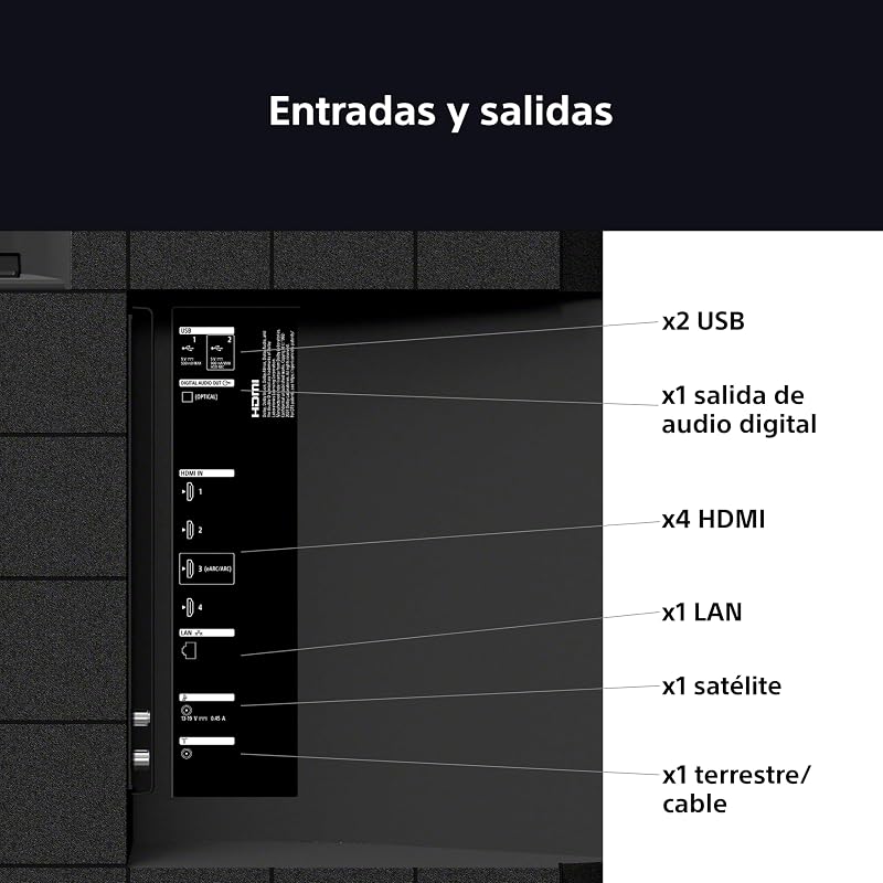 Sony BRAVIA 3, Direct LED TV 75 polegadas, X-Balanced Speaker, Dolby Vision/Atmos, Google TV 2025, Apple AirPlay 2, Eco Dashboard 2, Game Menu 2, Smart TV, K75S32BP, 75", Bravia 3