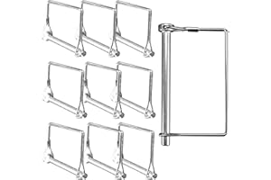 Harrier Hardware 10-Pack Square PTO Shaft Canopy Locking Hitch Pin, 5/16" x 4" inches - High Carbon Steel, Zinc Coating for Rust Resistance - Ideal for Farming, Gardening, Trailer Couplers