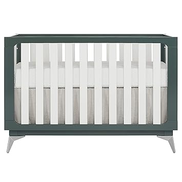 modern 4 in 1 convertible crib