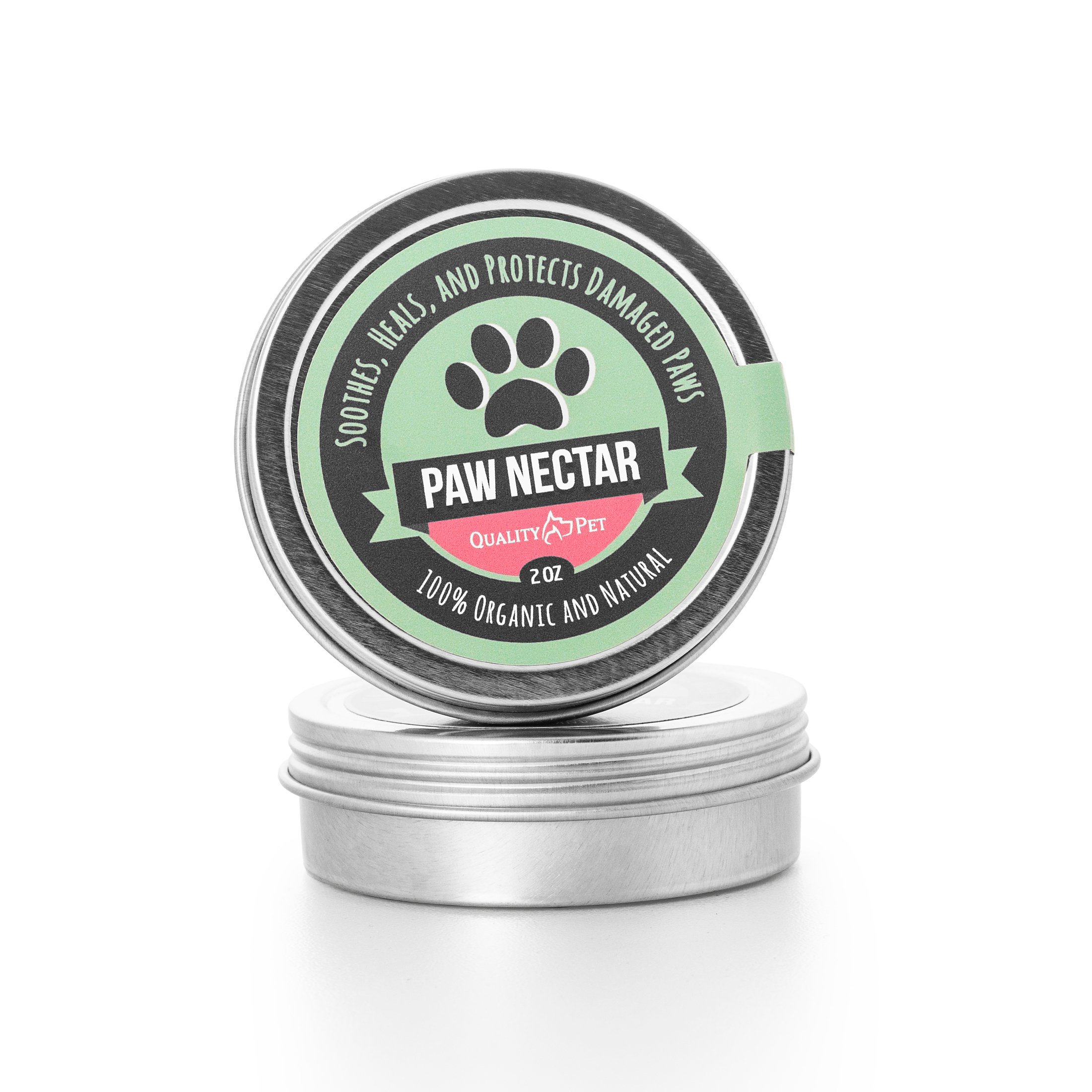 100 Organic and Natural Paw Wax Heals and Repairs Damaged Dog Paws