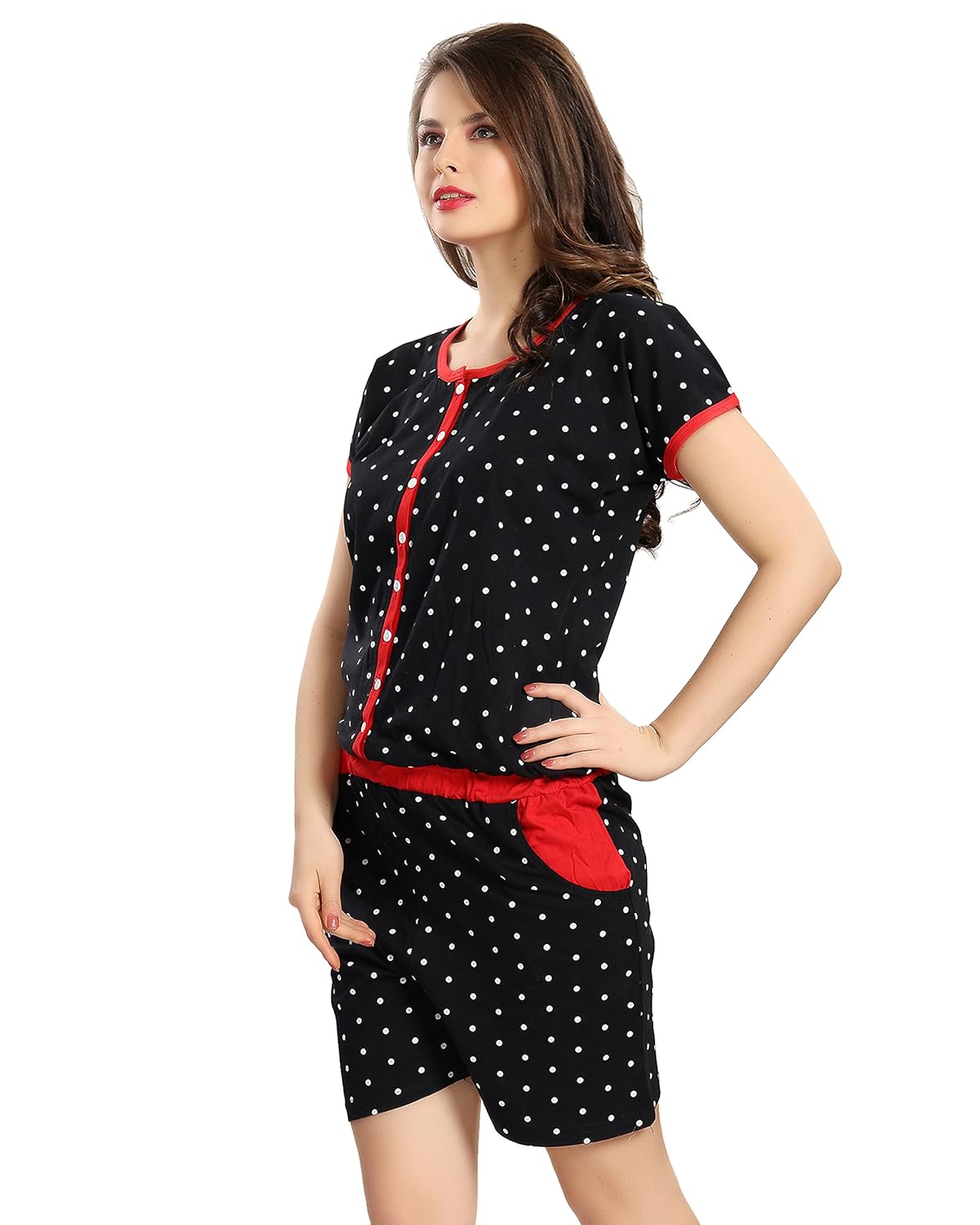 av2 women's cotton jumpsuit