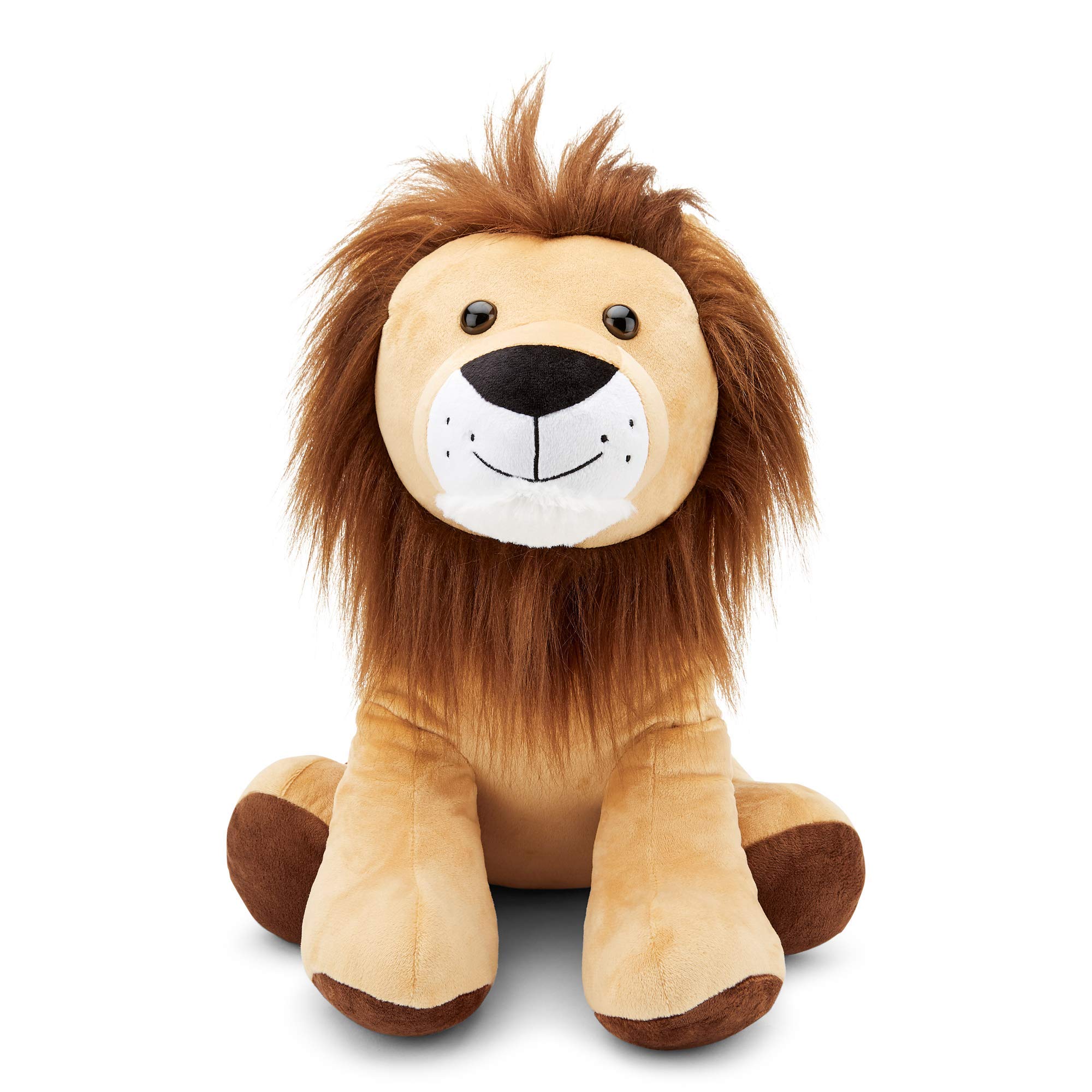 Zappi Co Children's Realistic Lifelike Large Plush Toy - Soft & Cuddly Stuffed Animal for Boys and Kids (40cm Height) (Lion) — image 1