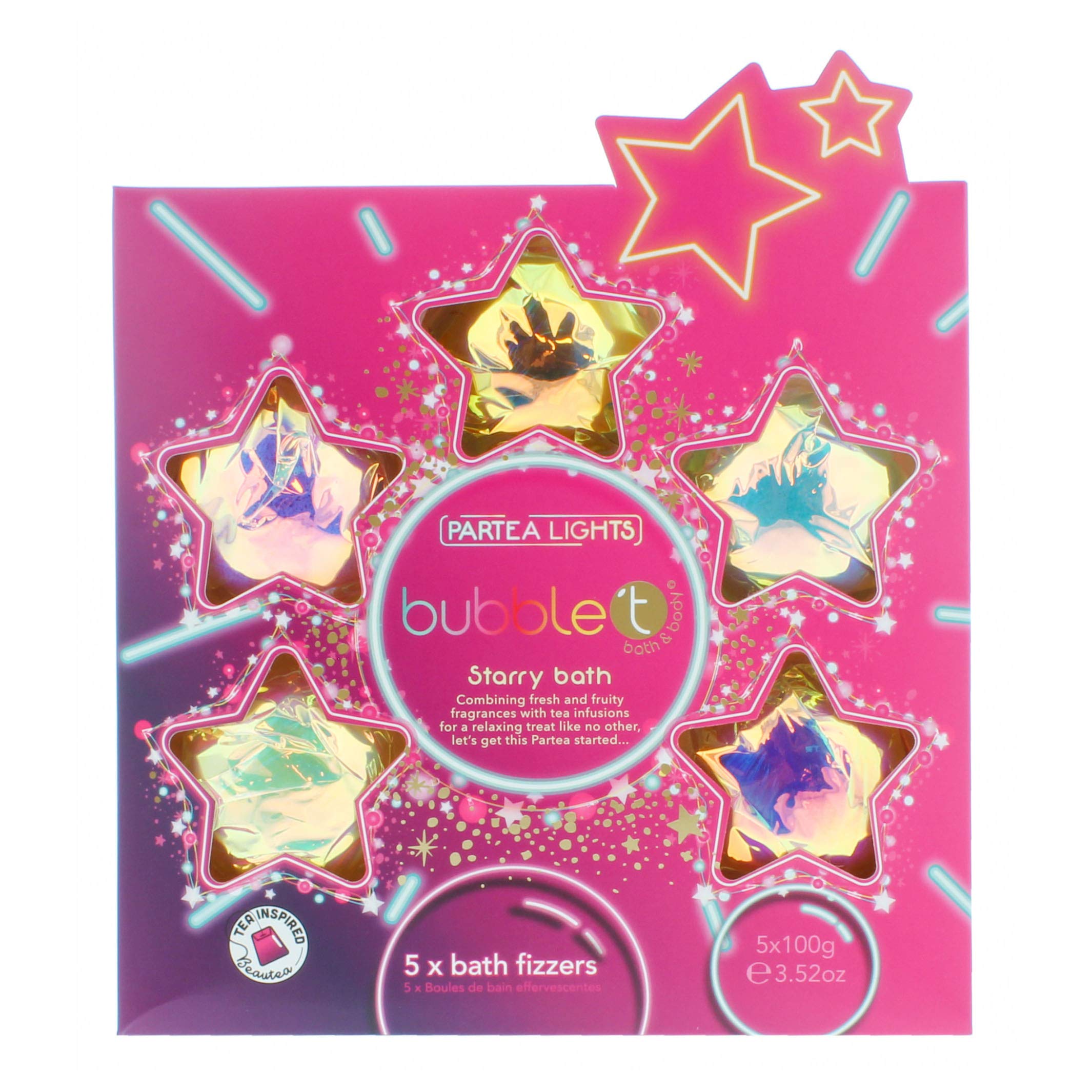 Bubble T Starry Bath Starry Bath Bath Fizzers
