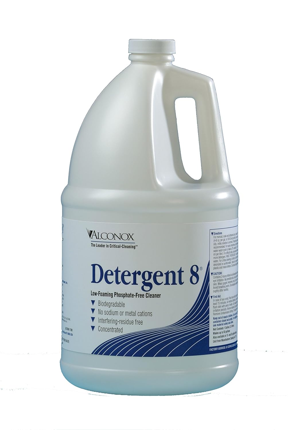 Alconox 1701 Detergent 8 Low Foaming Phosphate Free Detergent, 1 Gallon