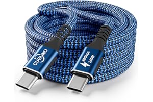 CUGUNU Thunderbolt 5 Cable, 3FT 240W USB C Charging Fast Cord High Speed Data Transfer 80 gbps Up to 120gbps 4k 8k Compatible