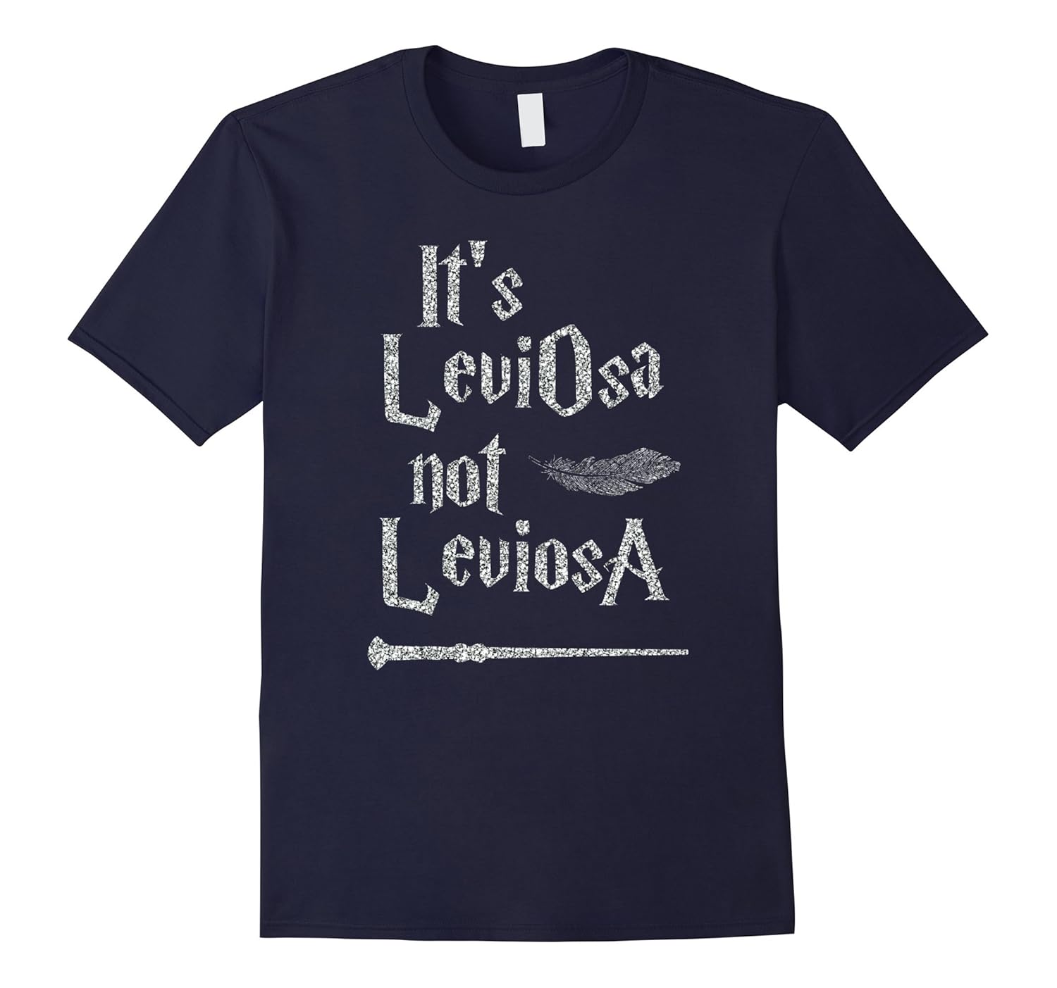 It's LeviOsa Not LevioSA MagicWand Silver C3 Funny T-shirt-ANZ