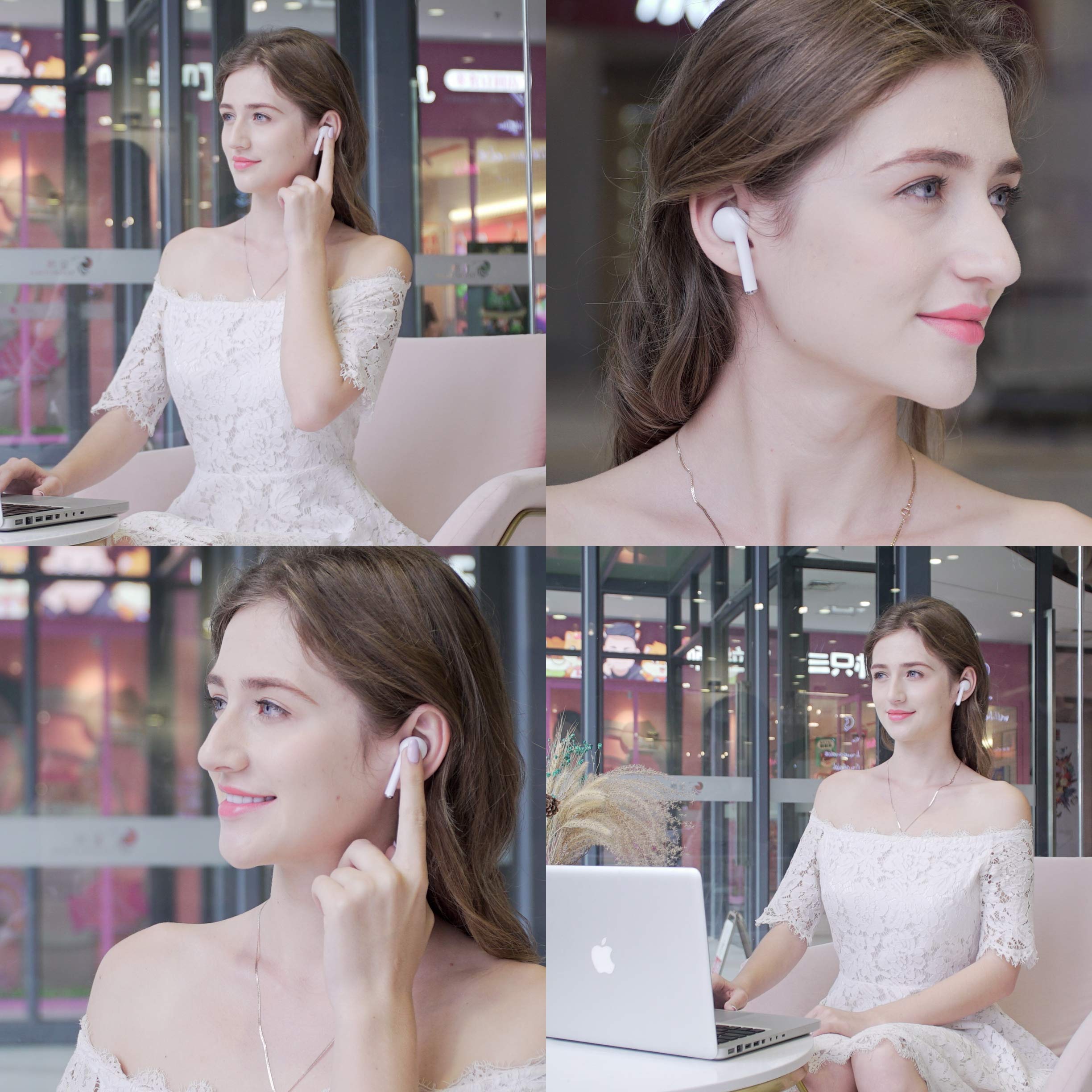 Wireless bluetooth headphones for Gym | True Wireless Bluetooth 5.0 earbuds | bluetooth wireless earphones for iPhone and Android Phones | headsets bluetooth wireless with microphone and charging case