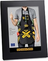 Froster Man BBQ Apron 7 Pockets Beer Holder Waterproof Funny Gift Men view 5