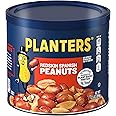 PLANTERS Redskin Spanish Peanuts, Roasted Salted Peanuts, Plant Based Protein 12.5oz (1 Canister)