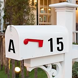 5 Sheets Mailbox Number stickers 4 Inch Waterproof