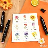 Colpart Dual Tip Marker Pens 168 Color Alcohol Markers Art Set Permanent view 4