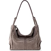 The Sak Los Feliz Hobo Purse - Premium Large Leather Women's Handbag for Everyday & Travel - Durable Purse With Zipper Pocket