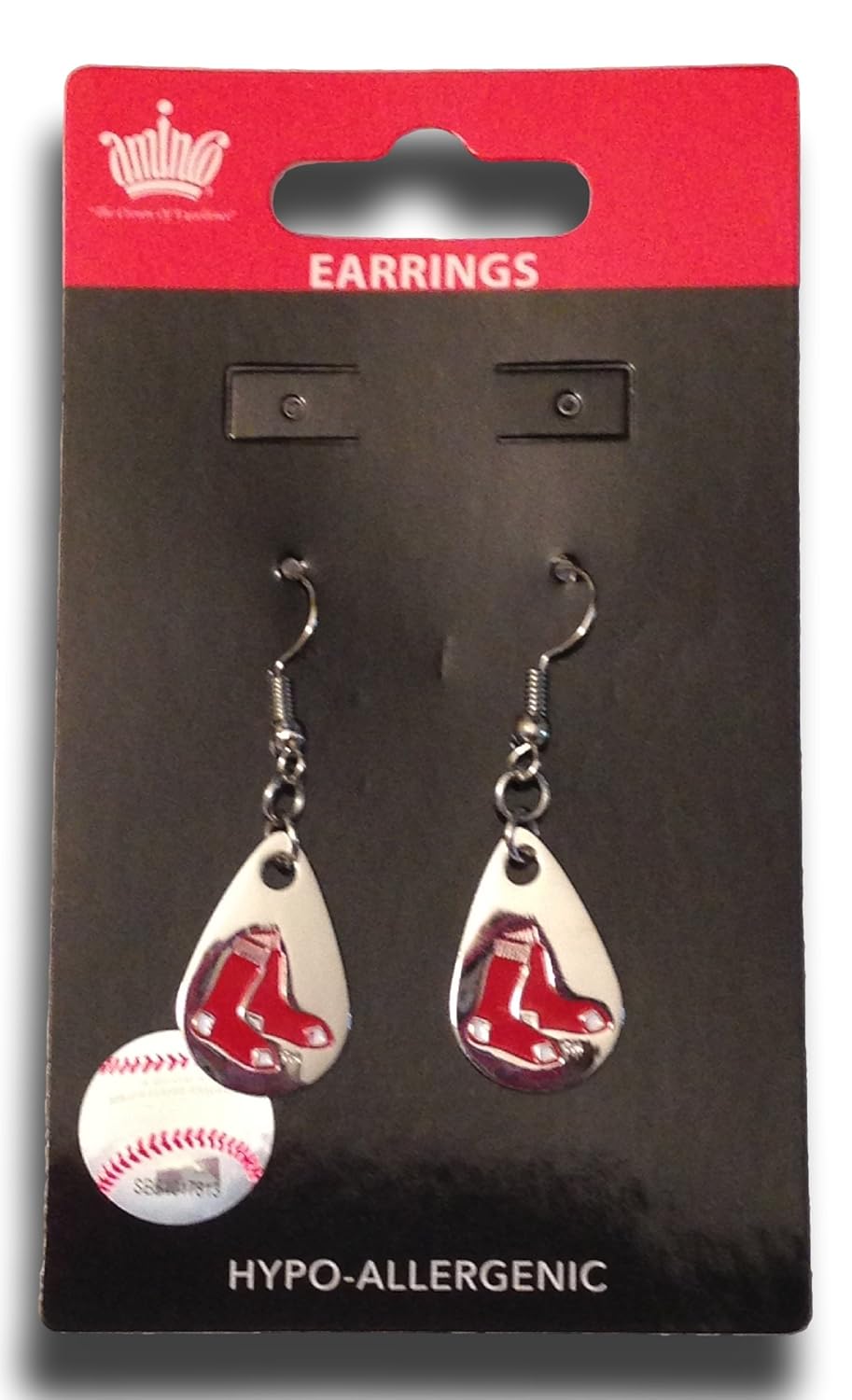 MLB Womens MLB Tear Drop Dangler Earrings
