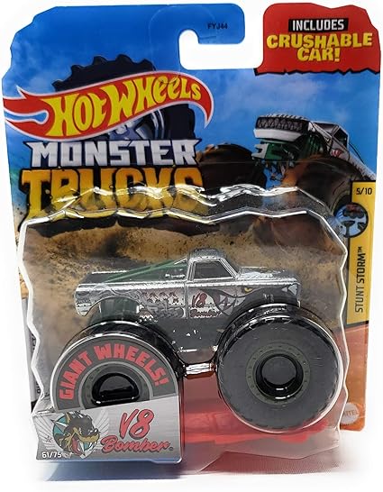 hot wheels monster truck v8 bomber
