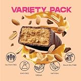 Vive Vegan Protein Bars Variety Pack 12 High Fibre Gluten Free view 4