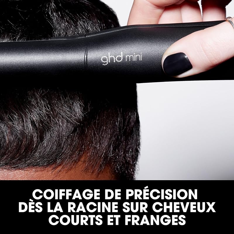 - Lisseur cheveux ghd Mini - Fer à lisser professionnel (Noir)