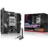 ASUS ROG STRIX B650E-I GAMING WIFI 6E Socket AM5 Ryzen 7000 mini-ITX gaming motherboard (PCIe 5.0,DDR5,10 + 2power stages,2xM