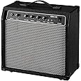Ktaxon 40Watt Bass Amplifier, Portable Electric Bass Amp with Retractable Handle, Practice & Performance Bass Guitar AMP W/ 8" Speaker, 5 Buttons, 1/8" Auxiliary Input (Black)
