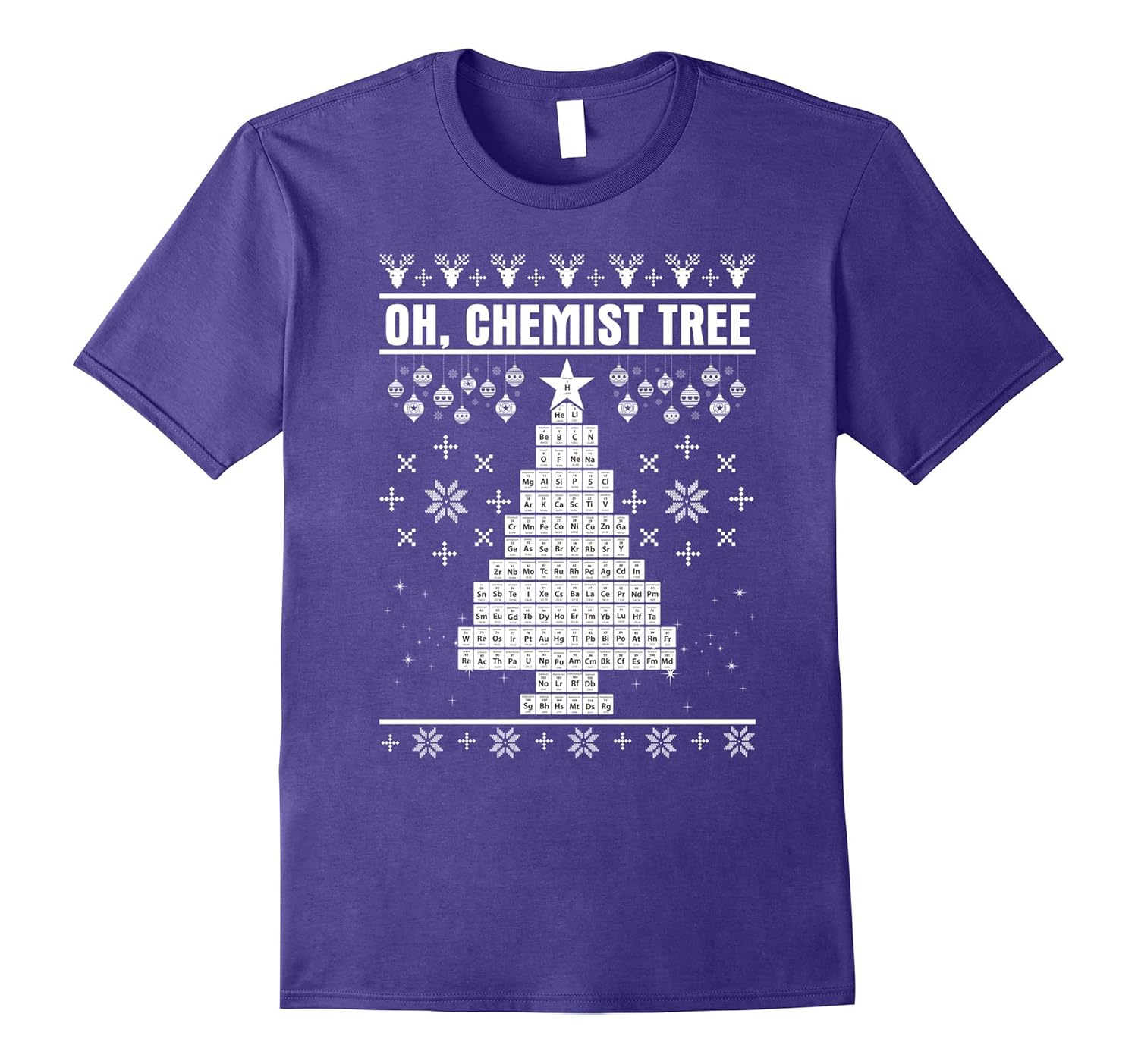 Official:oh chemistry christmas shirt-ANZ