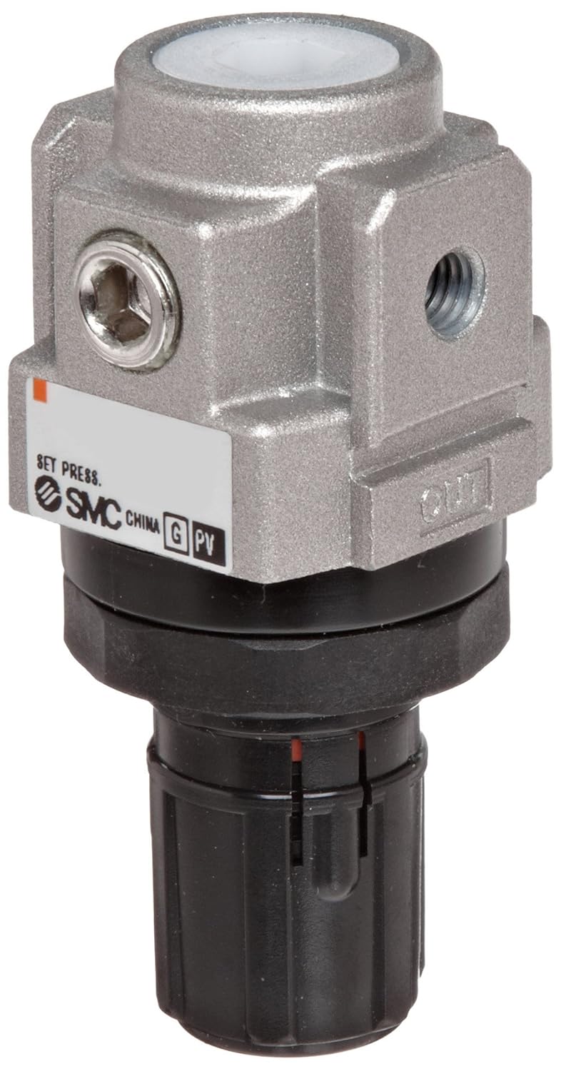 5 scfm SMC AR10M5HZ Regulator With Panel Nut Relieving Type No Gauge