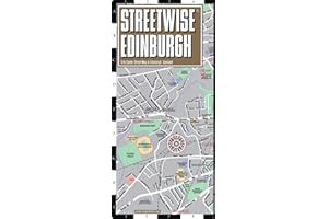 Streetwise Edinburgh Map - Laminated City Center Street Map of Edinburgh, Scotland (Michelin Streetwise Maps)