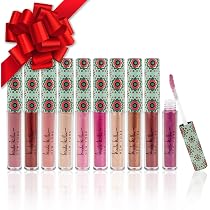 Amazon.com : Nicole Miller Lip Gloss Collection Shimmery Glosses ...