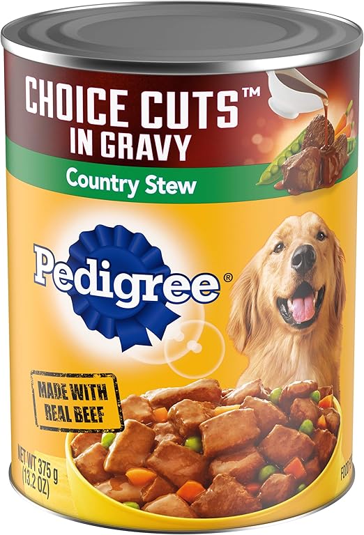 PEDIGREE CHOICE CUTS in Gravy Adult Canned Wet Dog Food Country Stew