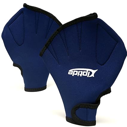 riptide Schwimmhandschuhe - Swimpaddles für Das Training im Wasser | Universalgröße für Frauen und Männer geeignet | ideal fü