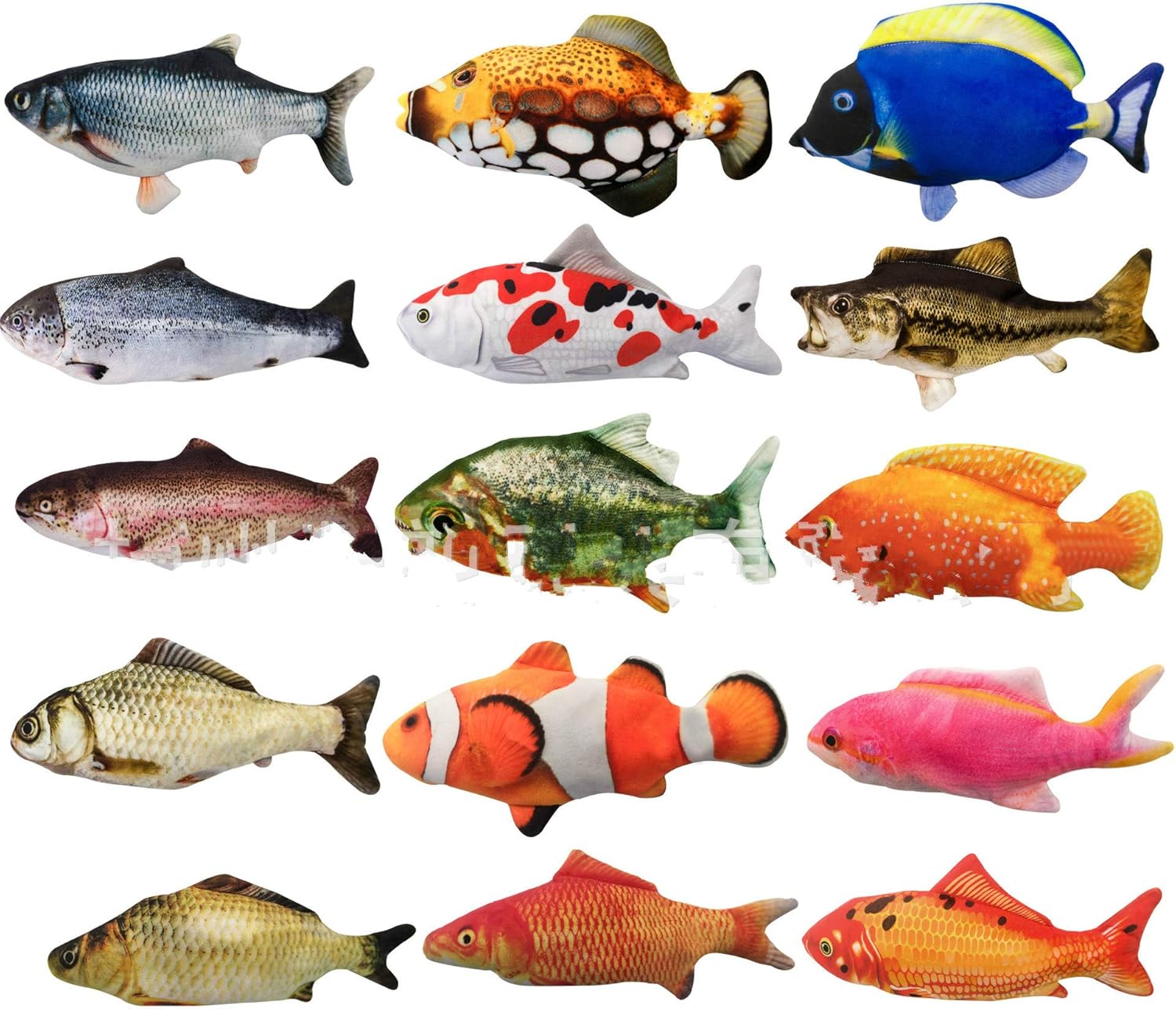 Amazon 猫おもちゃ 魚 動く 電動魚 Usb充電 運動不足 ストレス解消 爪磨き 噛むおもちゃ 猫用ぬいぐるみ 魚 3枚入全種類可能 Yuka またたびトイ 通販