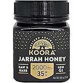KOORA Jarrah Honey TA 35+ (MGO 2000+ Manuka Honey Rating Equiv.) Low GI, Raw Medicinal Honey for Daily Health & Immune Suppor