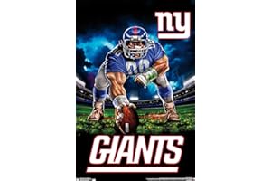 Trends International NFL New York Giants - 3 Point Stance 19 Wall Poster, 22.375" x 34", Unframed Version