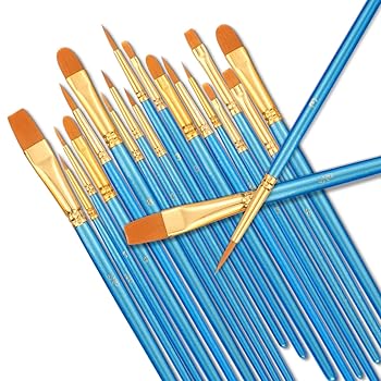 StarVast Professional Acrylic Paint Brushes Set