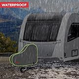 GadLane Caravan Hitch Cover 90cm x 62cm Waterproof Heavy Duty Nylon view 4