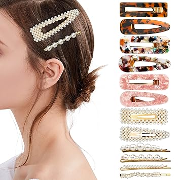 Amazon Com Langwolf Hair Clips For Women Girls Styling Acrylic