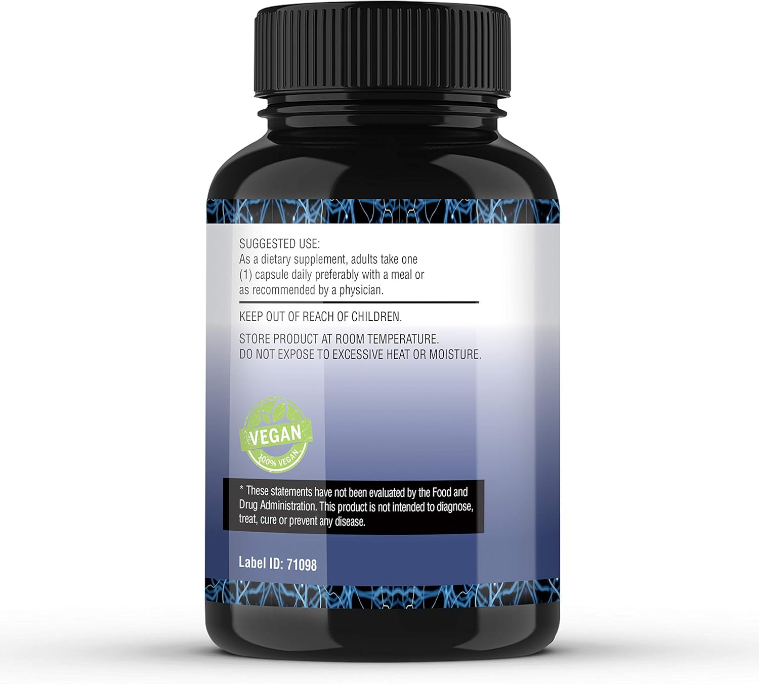 L Serine Brain Supplement (60 Capsules) Extra Strength Natural