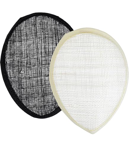 Amazon.com: HAPINARY 2pcs Sinamay Hat Embryo Holder Round  display picture 1