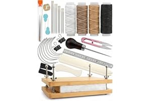 Baychon Book Binding Kits, Book Press Bookbinding Supplies Making Kit for Beginners