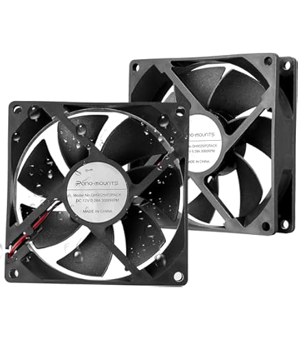 Amazon.com: ADDA 90x90x25mm, 4-PIN/4-WIRE, 12V DC, 0.5A, 4 Watts