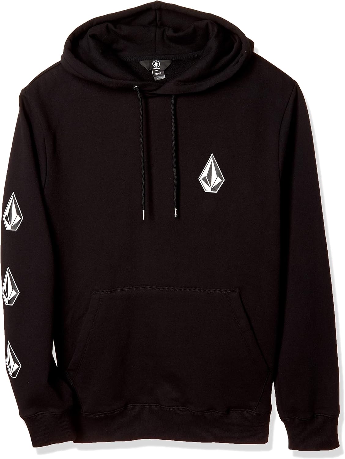Volcom Men's Deadly Stones Hooded Fleece Pullover Sweatshirt: Clothing