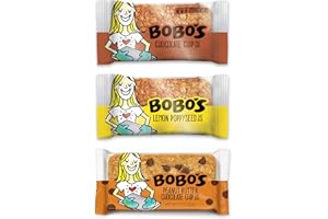 Bobo's Variety Pack (Best Sellers) Oat Bars, Gluten Free, Non-GMO, Whole Grain Oats, Pack of 12 | Snack Bars | On-the-Go | Made with Simple Ingredients
