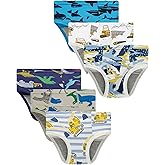 Sladatona Boys Trainer Underwear Toddler Boys Boxer Briefs Little Kids Undies Multiple 6 Pack