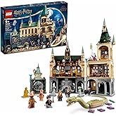 LEGO Harry Potter Hogwarts Chamber of Secrets 76389 Castle Toy with The Great Hall, 20th Anniversary Model Set with Collectib