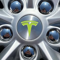 Logo Decal Wrap for Tesla Model X, 14-pc Set