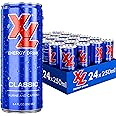 XL Energy Drinks 24 Pack - Energy Drinks with 80mg Caffeine plus Taurine & B Vitamins - Clean and Healthy Energy Drink - XL Classic Flavor Sports Drinks & Beverages