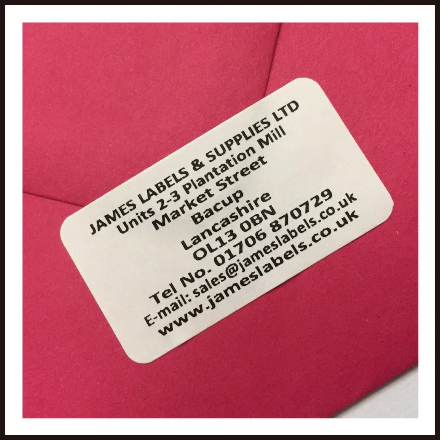 printed address labels
