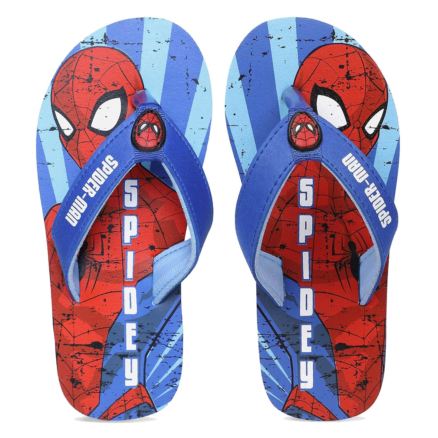 Buy Kidsville Spiderman Blue Color FlipFlops for Boys(89 Years) at Amazon.in