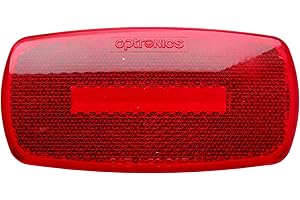 Optronics (A-32RBP) Red Lens Reflector Clearance Marker Light