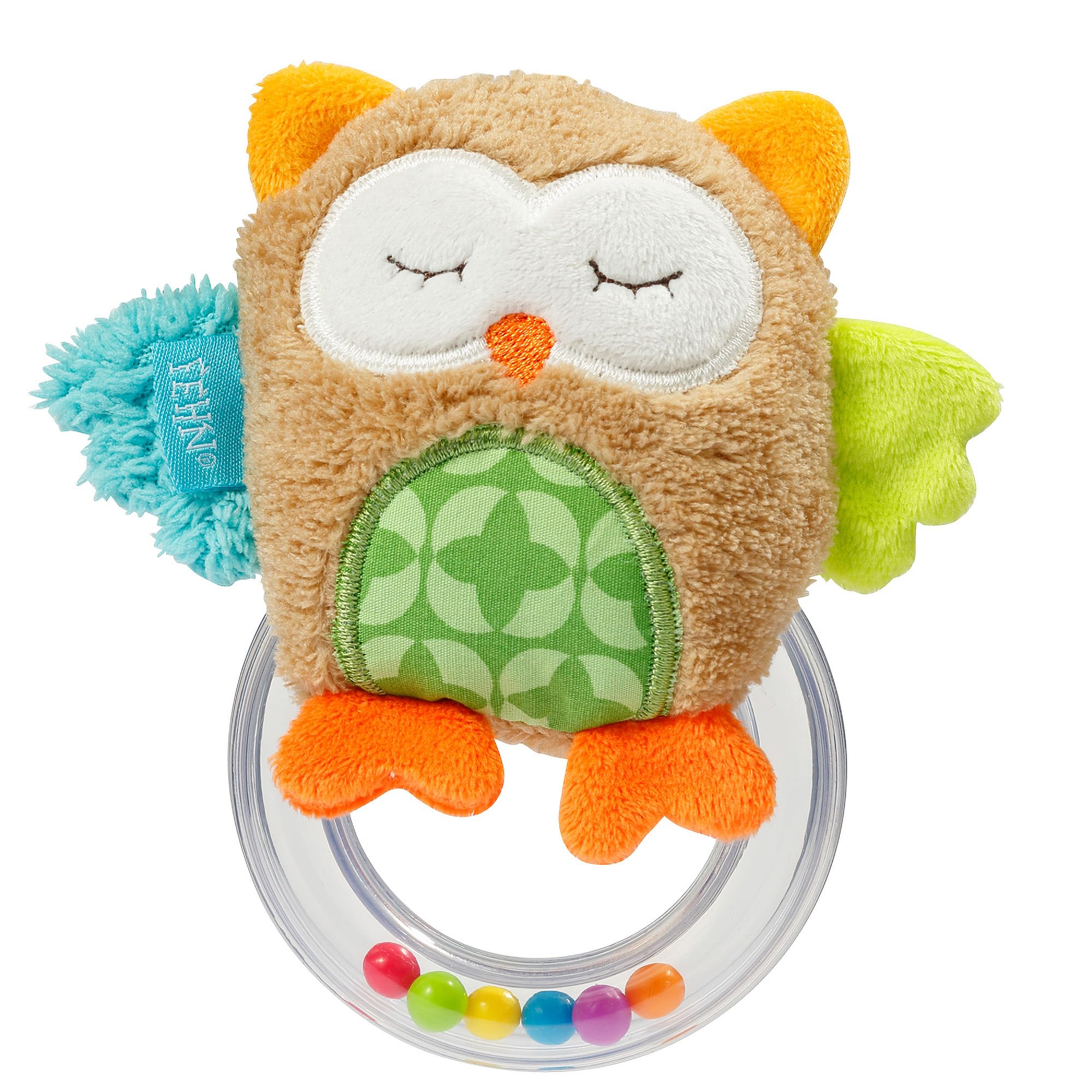 Fehn Sleeping Forest Collection Owl Rattle Ring