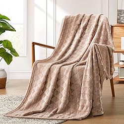 Excervent Soft Fleece Throw Blanket